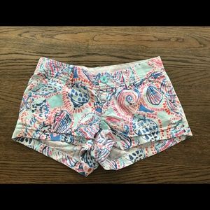 lilly pulitzer short in “shell me about it”